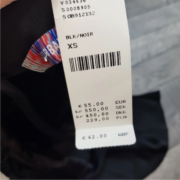 Urban Outfitters Satin Mallory Mini Dress XS UK 6 Black Slip LBD Party BNWT - Picture 4 of 11